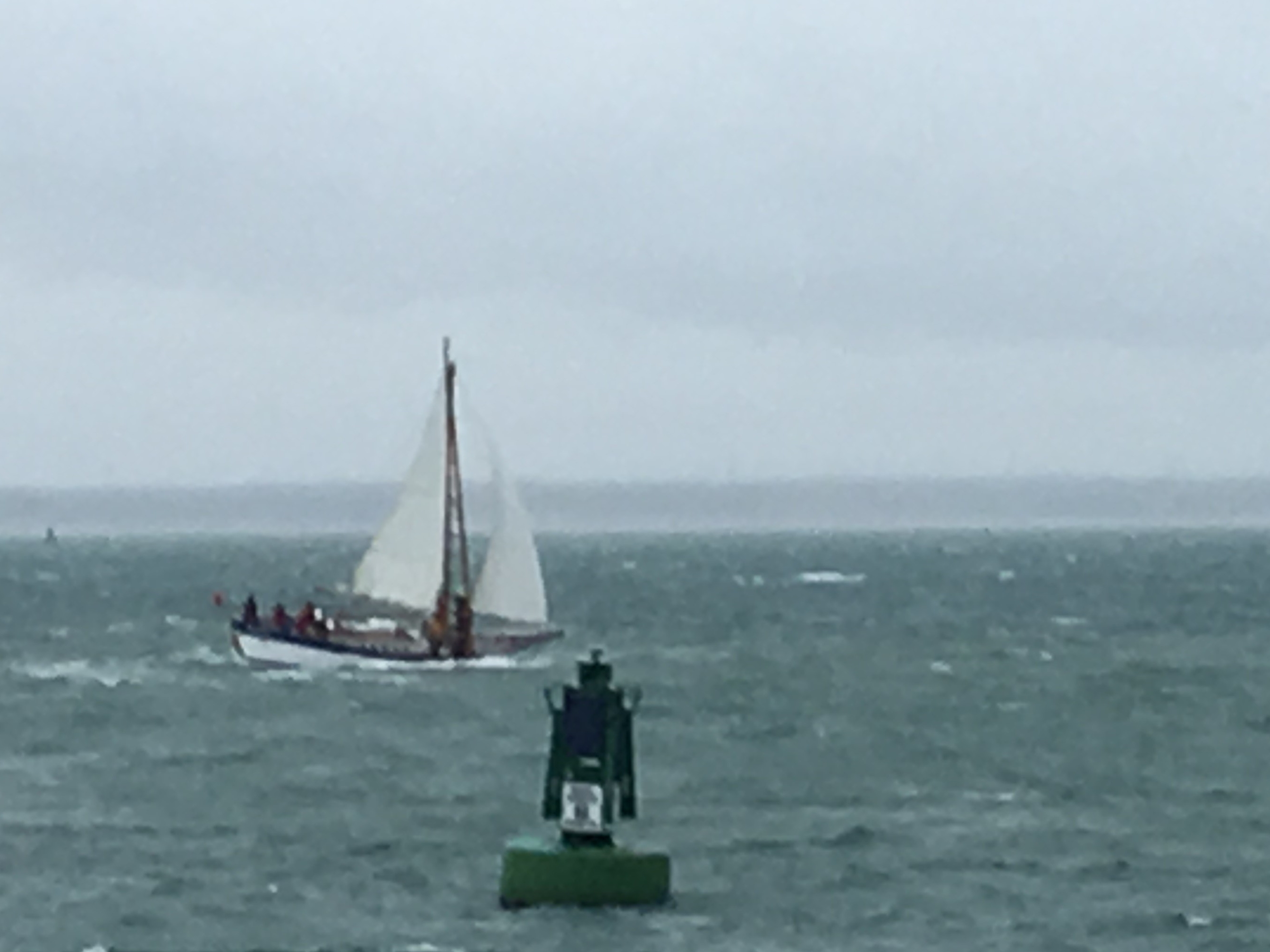 “Cracking Sail” for Boleh in the ASTO Cowes Small Ships Race