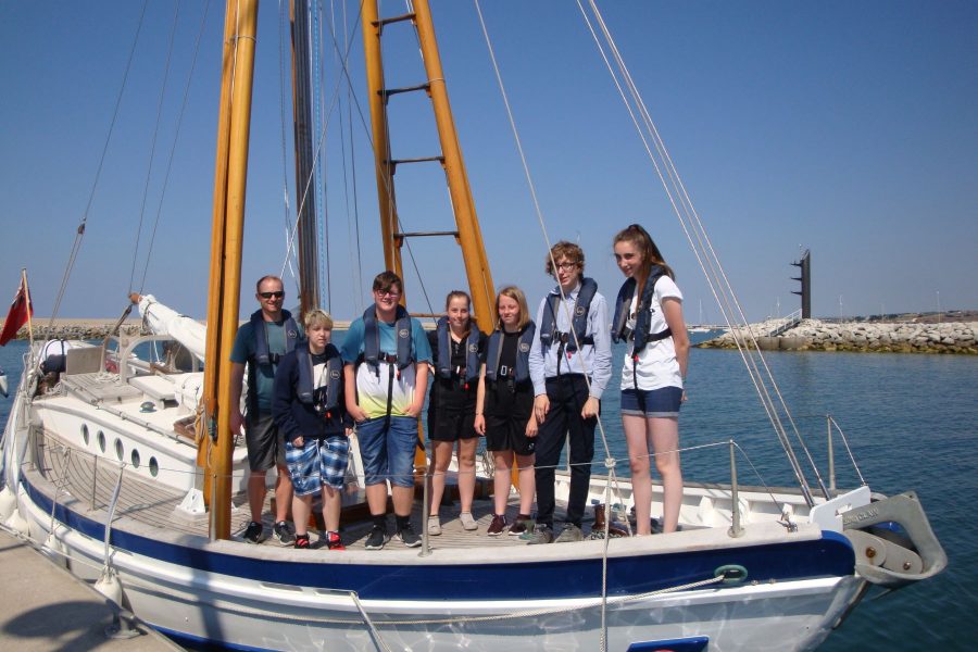 Pupils from All Saints School, Weymouth