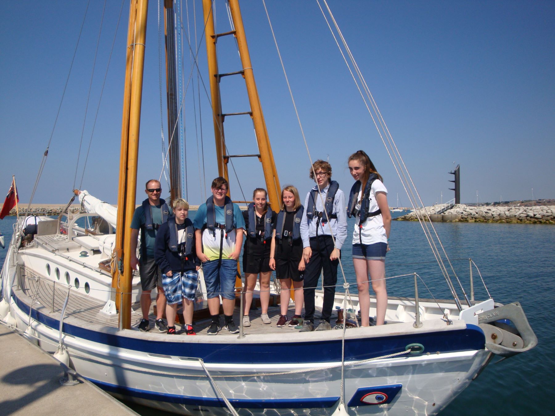 Pupils from All Saints School, Weymouth