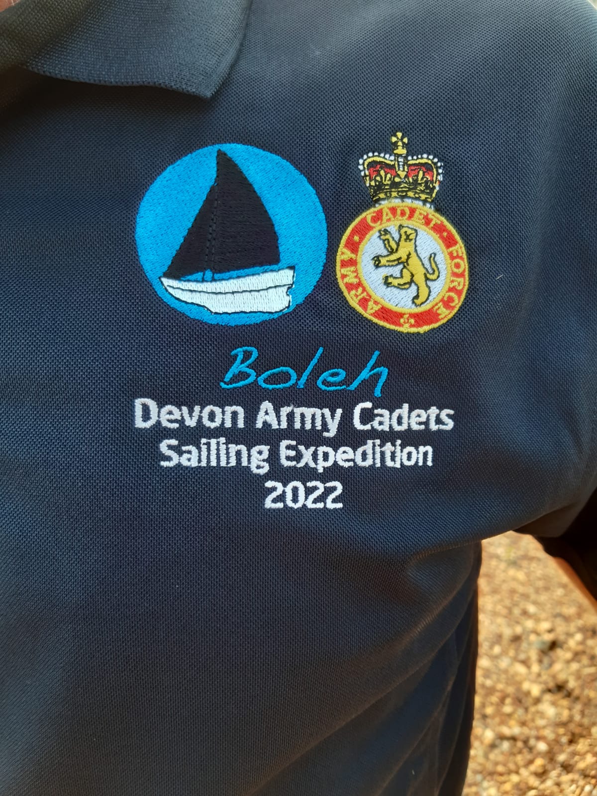 Devon Cadets Back Aboard Boleh