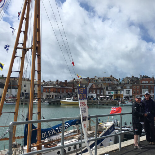 Boleh on show at Weymouth