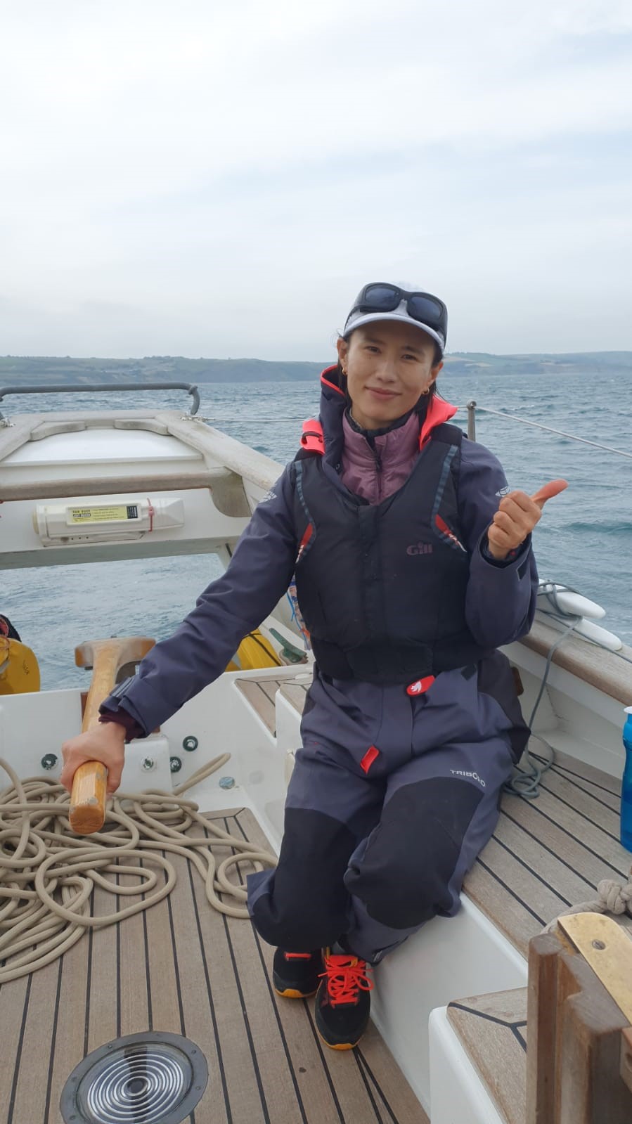 Junk Yacht Boleh hosts Chinese Gold Medal Olympian